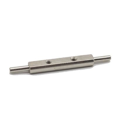 Black Oxide Coatings CNC Machined Stainless Steel Motor Shaft For High Performance