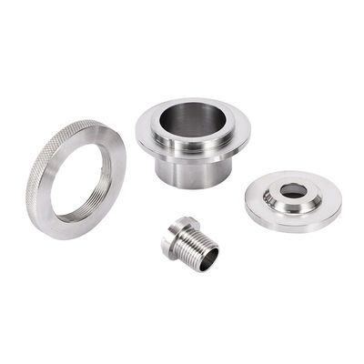 Customized SS304 CNC precision parts Non-standard processing 316 stainless steel parts Customized pins washers brackets
