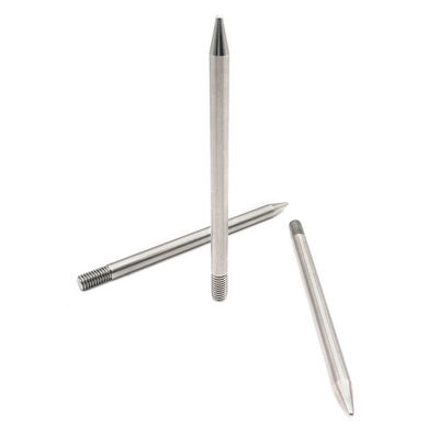 Non-standard Custom Threaded Cylindrical Pins Stainless Steel External Thread Cylindrical Pins Custom Pointed Flat Tail