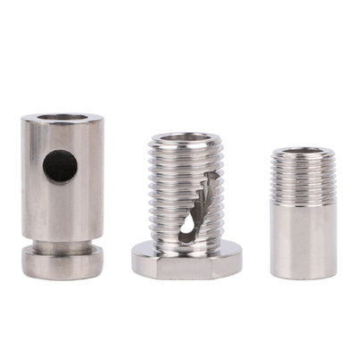 Precision Customized CNC Lathe Machining Part Services Steel Aluminum Titanium Machining Parts